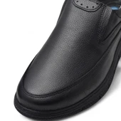 TAB202 Topuk Jelli Ortopedik Taban Hakiki Deri Erkek Ayakkabı Poli Hafif Taban - 12