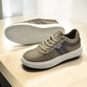 032 Ortopedik Taban Günlük Erkek Keten Spor Ayakkabı Erkek Spor Ayakkabı - 10