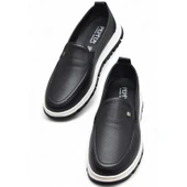 TAB6574 Hakiki Deri Erkek Ayakkabı Klasik Erkek Ayakkabı Casual Ayakkabı - 5