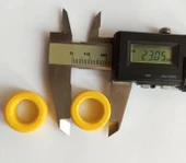 Ferrit toroid ring , toroid nüve , kömür ring Ferrit Boncuk çekirdek 23-14-10 (2 Adet) thumbnail 2