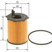 1109Ay Orjinal Yağ Filtresi Peugeot Citroen Ford thumbnail 2