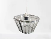 DMR Kristal Taşlı Konik KROM Büyük Yuvarlak E-27 Duylu - 3