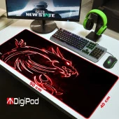 Gaming Mousepad Oyuncu Mousepad 90X40 Xxl Büyük Oyuncu Mousepad Kaymaz Taban 4mm Kalınlık - 3