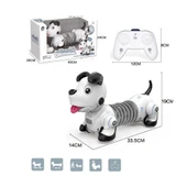 GL-777-603 Uzaktan Kumandalı Işıklı ve Sesli Sevimli Akıllı Köpek -Vardem Oyuncak - 1