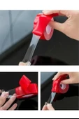BUFFER® 2 Metre Güçlü Yapışkanlı Çift Taraflı Slikon Pratik Şeffaf Bant - 7
