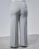 Poly Viscose Full Lycra Beli̇ Lasti̇kli̇ Battal Pantolon - 2