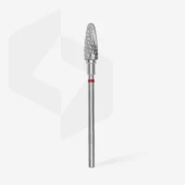 Staleks Manikür Çıkarma Çelik Törpü Ucu Kırmızı FT90R050/13 - 2