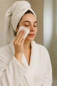 Salvia Dione 5’li Yıkanabilir Makyaj Temizleme Pedi %100 Pamuk Çift Taraflı Sürdürülebilir ve Tekrar Kullanılabilir Cilt Bakım & Makyaj Temizleme Pedi Seti - 1
