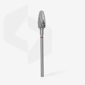 Staleks Manikür Çıkarma Çelik Törpü Ucu Kırmızı FT90R060/14 - 2