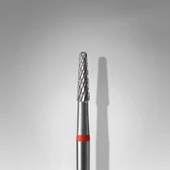 Staleks Manikür Çelik Törpü Ucu Kırmızı Koni FT71R023/8 - 1