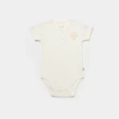 Koala Jungle Kısa Kol Bebek Body  Pembe - 1