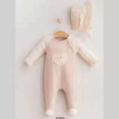 Baby Cheerful Lace Tulum  Gül Kurusu - 1