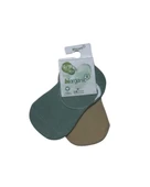 Bibaby Biorganic New Basic Kız 2'li Babet Çorap 68486 Nil Bej - 1
