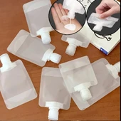 3 Adet 100ml Krem Şampuan Kabı Tekrar Kullanılabilir Set - 4