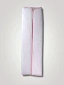 Yenidoğan Düz Renk Fermuarlı Kadife Kumaş Kız Bebek Battaniyesi Pembe - 2