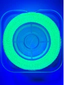 Eagenset Ultraviyole UV Neon Sarı Damla Kristal Sedef Çapari Simi Makarada - 7