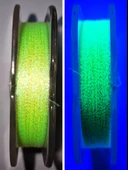 Eagenset Ultraviyole UV Neon Sarı Damla Kristal Sedef Çapari Simi Makarada - 5