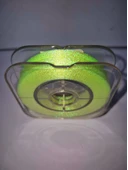 Eagenset Ultraviyole UV Neon Sarı Damla Kristal Sedef Çapari Simi Makarada - 12