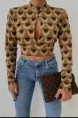 Autumn Cut Out Bluz 3018-08 - 2