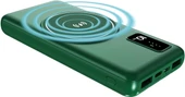 İntouch 10.000mAh Prime Wireless Powerbank (Yeşil) thumbnail 2