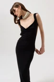 Sırt Dekolte Maxi Elbise thumbnail 3