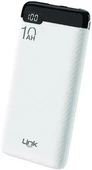 S-link IP-217W 10000mAh Powerbank 2 Usb Port Siyah Kablosuz LCD Ekranlı Taşınabilir Pil Şarj Cihazı thumbnail 1