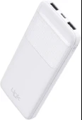 LinkTech EP90 9000 mAh Powerbank 2x USB Taşınabilir Şarj Cihazı Beyaz thumbnail 1