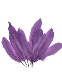 Mor Tüy El İşi Tüyleri, Okul Öncesi Etkinlik Tüy 10 Lu - 1 Paket - 3