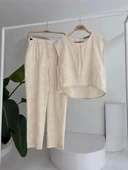 Shalina Süzüne Nakışlı Crop Takım 9796-08 - 8