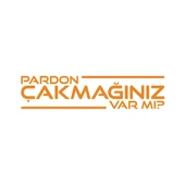 Pardon Çakmağınız var mı Sticker 17x17 Cm Turuncu - 1
