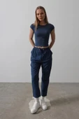Pantolon - İndigo - 2