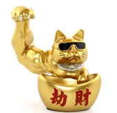 Polyester Şanslı Kedi Figürü Model 1 - 1