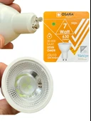 (10 Adet) Osaka 7W Yeşil Işık GU10 Duylu Led Çanak Ampul thumbnail 5