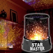 Duvara Işık Yıldız Yansıtan Star Master Gece Lambası - 5