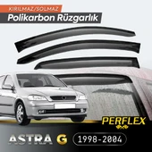 Perflex Polikarbon Kırılmaz Rüzgarlık V2 Mugen OPEL ASTRA G 1998-2004 - 1