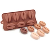 Kahve Çekirdeği Şekilli Silikon Kalıp - 3