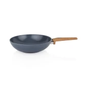 Seramik Tava Sahan Wok Seti Tava 26 CM Sahan 20 CM Wok 28 CM Sc ha fer - 9