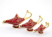 Swarovski Taşlı 3'lü Alaaddin Lambası - 1