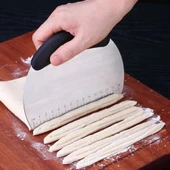 Paslanmaz Çelik Hamur Kesme ve Şekillendirme Spatulası - 2