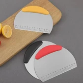 Paslanmaz Çelik Hamur Kesme ve Şekillendirme Spatulası - 3