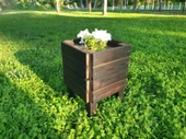 Wood&Pot Dış Mekan Orta Boy Saksı - 29x29x40 - 1