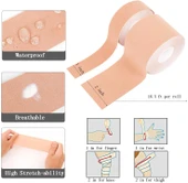 Göğüs Dikleştirme Bandı S Beden 2.5 Cm. - 3