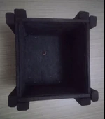 Wood&Pot Dış Mekan Büyük Boy Saksı - 39x37x40 - 10