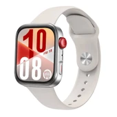 Huawei Watch Fit 4 Fit 4 Pro İle Uyumlu PureLux Tam Uyumlu Yumuşak Soft Silikon Kordon  Starlight thumbnail 1