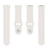 Huawei Watch Fit 4 Fit 4 Pro İle Uyumlu PureLux Tam Uyumlu Yumuşak Soft Silikon Kordon  Starlight thumbnail 4