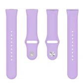 Huawei Watch Fit 4 Fit 4 Pro İle Uyumlu PureLux Tam Uyumlu Yumuşak Soft Silikon Kordon  Lila thumbnail 4