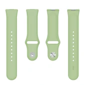 Huawei Watch Fit 4 Fit 4 Pro İle Uyumlu PureLux Tam Uyumlu Yumuşak Soft Silikon Kordon  Yeşil thumbnail 4