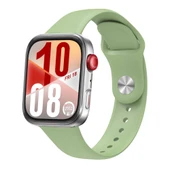 Huawei Watch Fit 4 Fit 4 Pro İle Uyumlu PureLux Tam Uyumlu Yumuşak Soft Silikon Kordon  Yeşil thumbnail 1