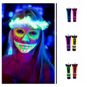 Glow Stick Boya Fosforlu Krem Boya 12 Adet - 4