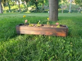 Wood&Pot Dış Mekan Elongate Saksı - 84X24x20 - 1